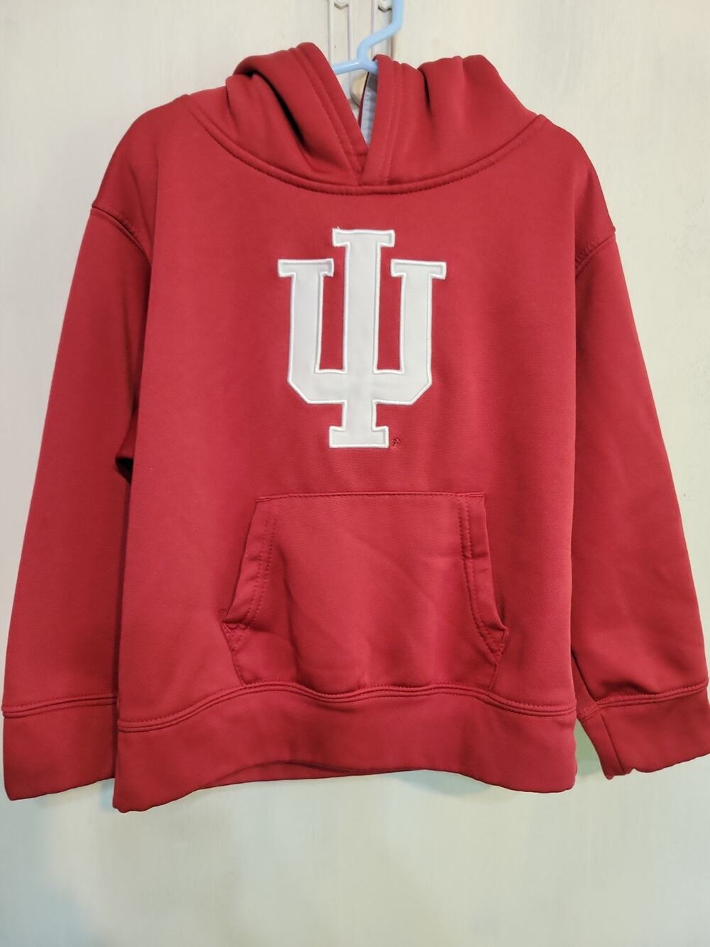 Kids 6 IU Indiana RED hoodie Sweatshirt University